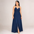 vestido Jeans Longo - Escuro